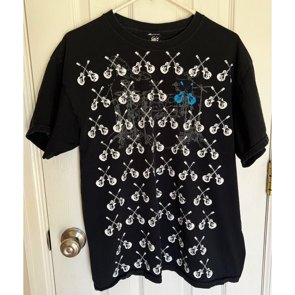 Guitars and drum set t-shirt